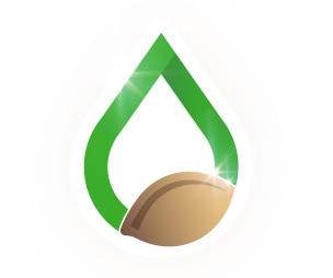 com óleo de linhaça