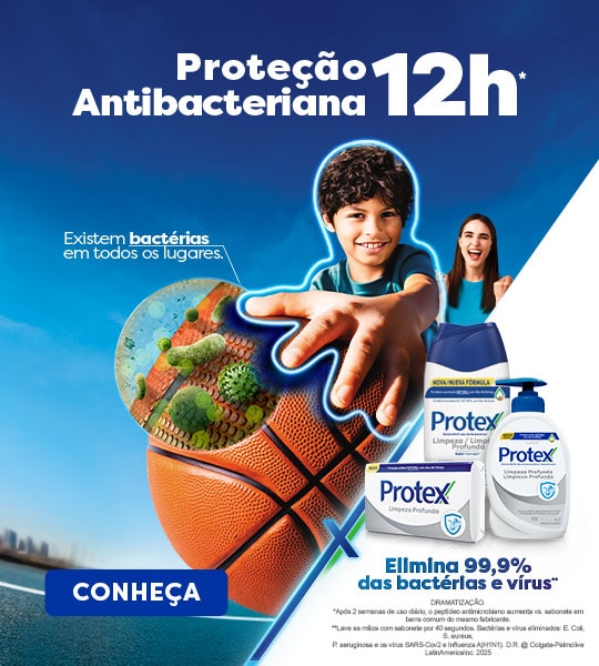 Conheça o Sabonete Antibacteriano Protex Limpeza Profunda