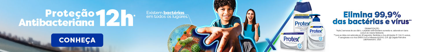 Conheça o Sabonete Antibacteriano Protex Limpeza Profunda