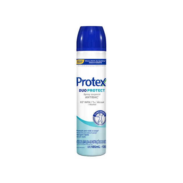 Spray corporal antibacteriano Protex Duo Protect 185ml