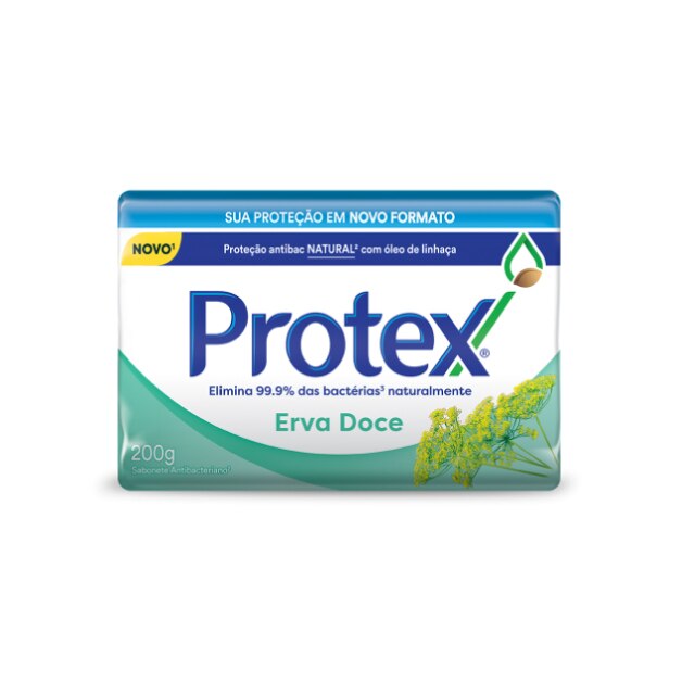 Protex® Erva Doce Sabonete em Barra 200g Protex® Erva Doce Sabonete em Barra 200g
