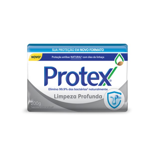 Protex® Limpeza Profunda Sabonete em Barra 200g Protex® Limpeza Profunda Sabonete em Barra 200g