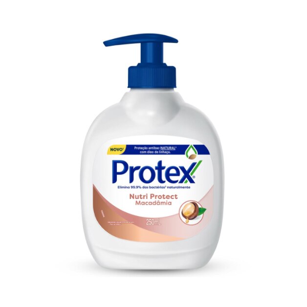 Protex® Macadamia Líquido para as Mãos 250ml Protex® Macadamia Líquido para as Mãos 250ml