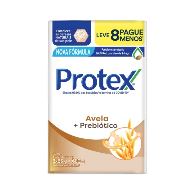 Sabonente em Barra Protex® Aveia + Prebiótico Sabonente em Barra Protex® Aveia + Prebiótico