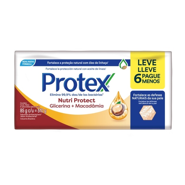 Sabonete Protex Nutri Protect) Macadamia + Glicerina Sabonete Protex Nutri Protect) Macadamia + Glicerina