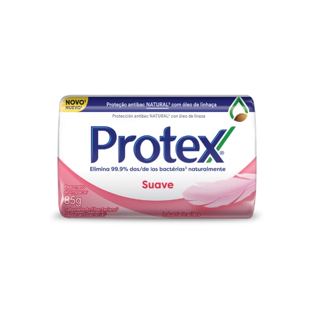 Protex® Suave Sabonete em Barra 85g Protex® Suave Sabonete em Barra 85g