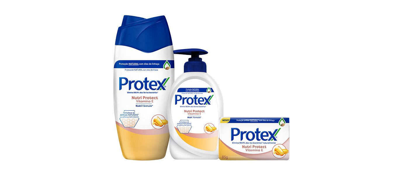Novo sabonetes Protex 