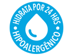 Hidrata por 24 horas Hipoalergênico