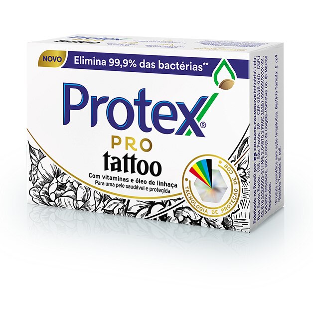 Protex Pro Tattoo Sabonete em barra 80g Protex Pro Tattoo Sabonete em barra 80g