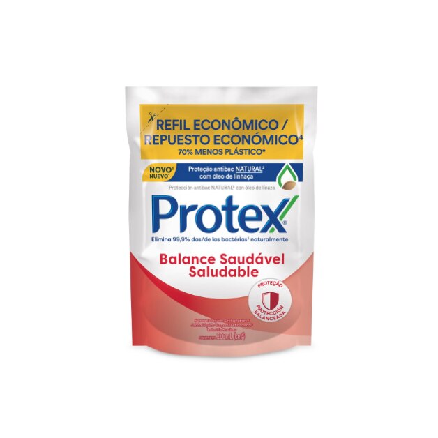 Protex® Balance Saudável Líquido para as Mãos 200m Refill Protex® Balance Saudável Líquido para as Mãos 200m Refill