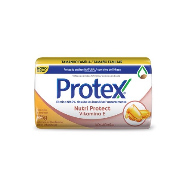 Protex® Vitamina E Sabonete em Barra 125g Protex® Vitamina E Sabonete em Barra 125g