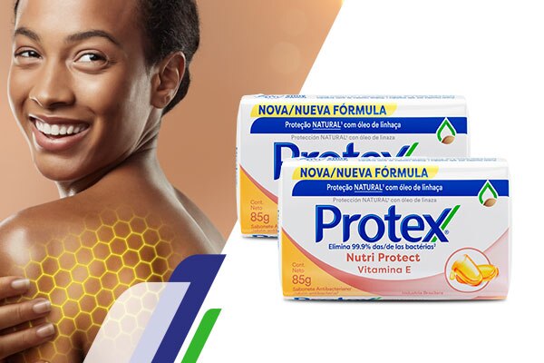 Sabonete protex antibacteriano barra Sabonete protex antibacteriano barra