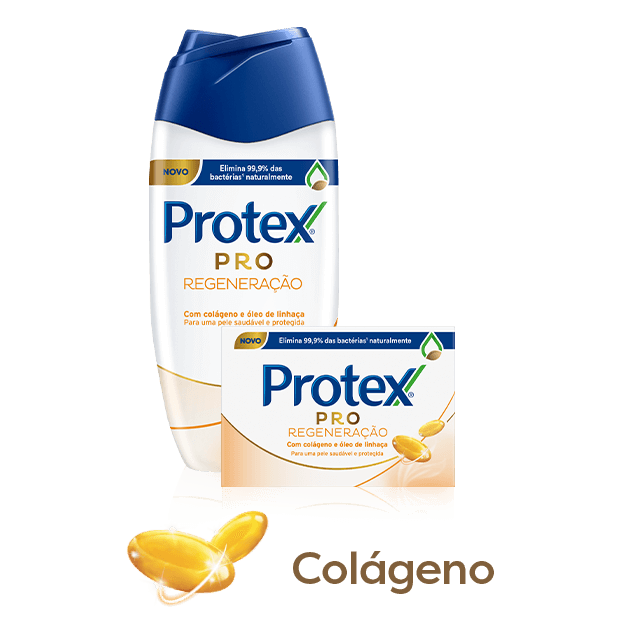 Sabonete Antibacteriano² Protex PRO Regeneração³ Sabonete Antibacteriano² Protex PRO Regeneração³
