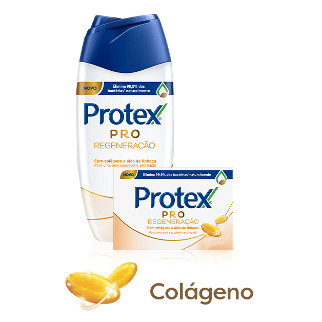 Sabonete Antibacteriano² Protex PRO Regeneração³